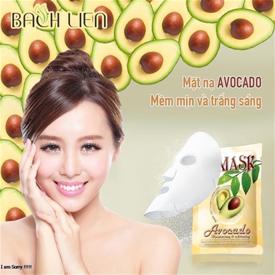 MẶT NẠ GIỮ ẨM TRẮNG DA AVOCADO CỨU CÁNH HOÀN HẢO CHO LÀN DA KHÔ SẠM !