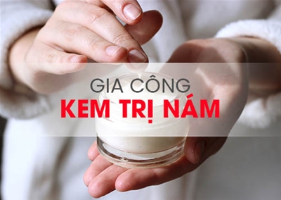 GIA CÔNG KEM TRỊ NÁM - SẢN PHẨM