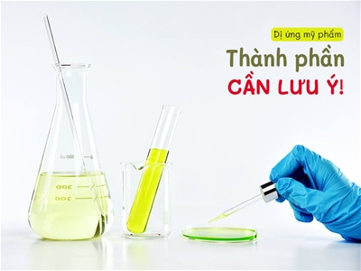 CHẤT GÂY DỊ ỨNG TRONG MỸ PHẨM